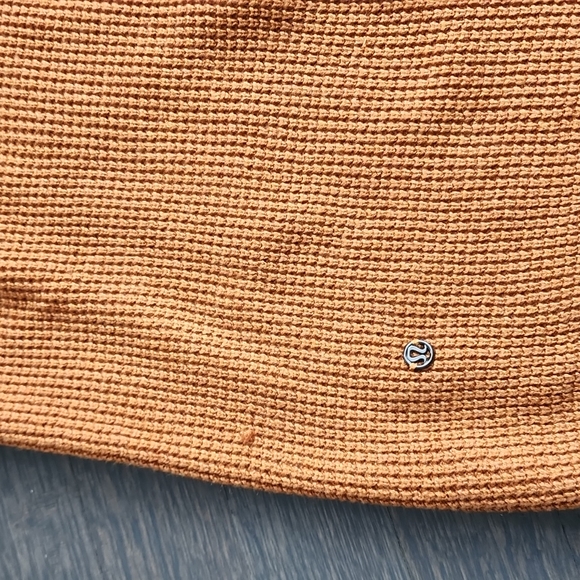 Lululemon Orange Long Sleeve Sweater - Picture 5 of 5